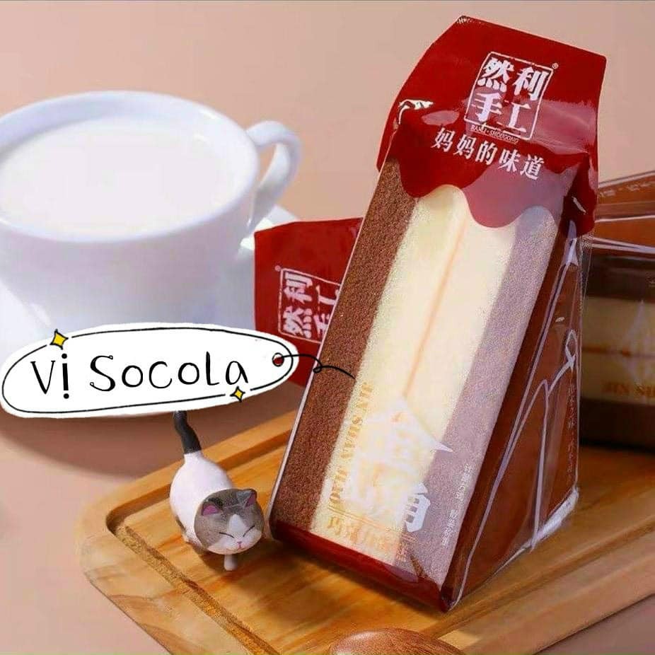 1 box 2kg Triangle Bread combo 3 Flavors 100% NEW