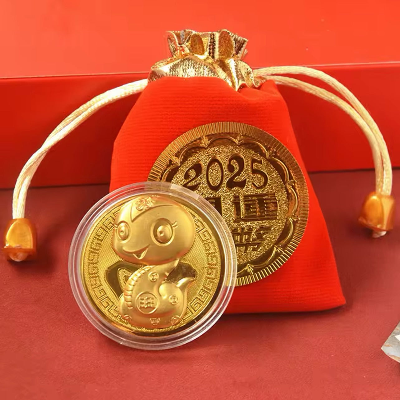 2025 Snake Lucky Gold COIN 24K 9999 SET 5