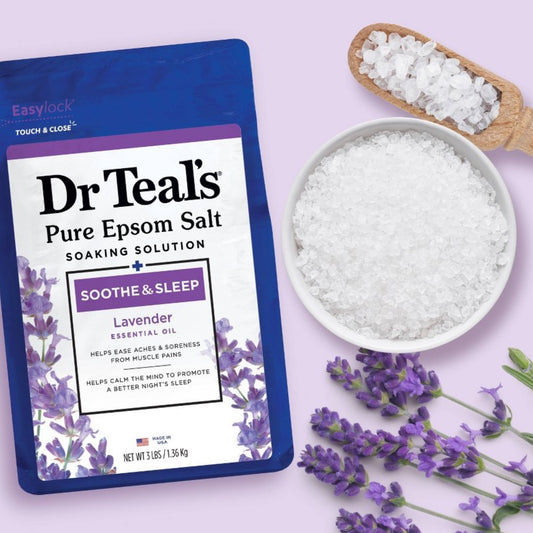 DR TEAL'S PURE EPSOM SALT LAVENDER
