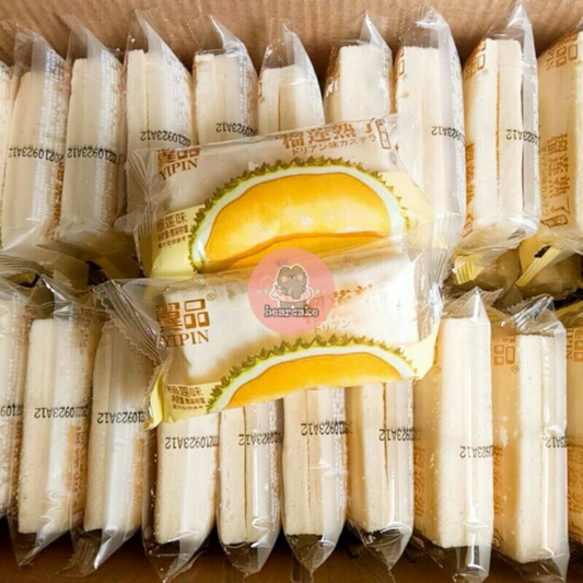 Steamed DURIAN Cream Sponge BREAD FULL BOX 2KG