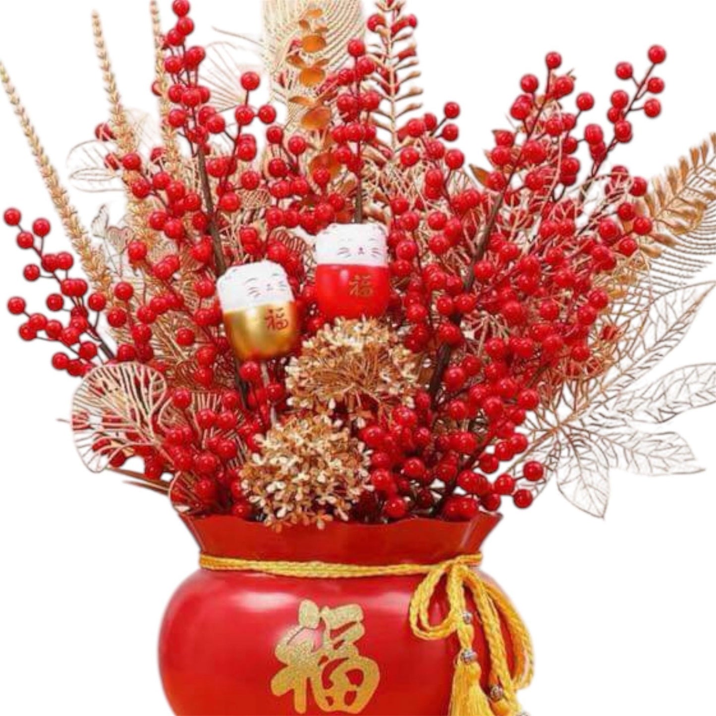 2025 NEW YEAR DECORATION Lucky Money Pot 2025 RED