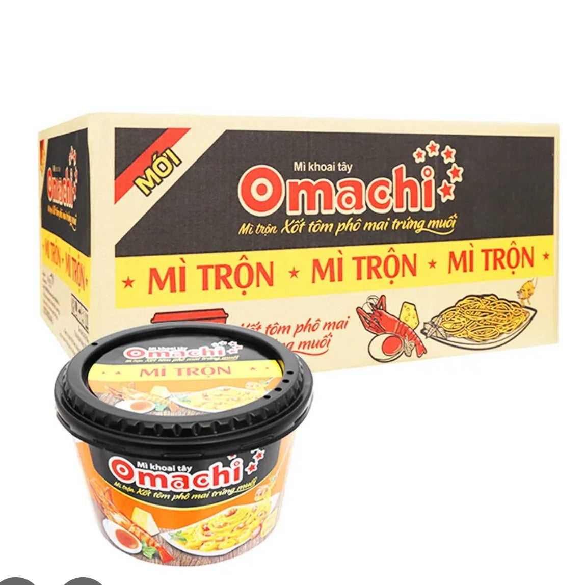 Shrimp, Cheese & Salted Egg Sauce Noodles 105 gr