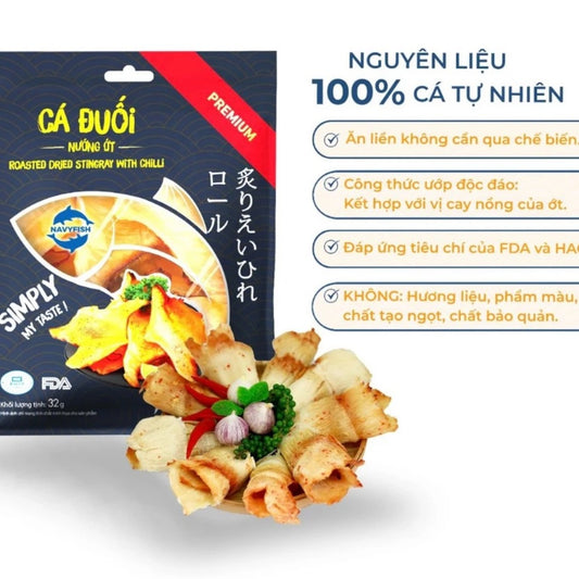 Navyfish Roasted Dried CA DUOI 32g