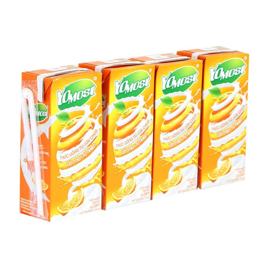 Yomost Orange Drinking Yogurt 170m (4-pacK)