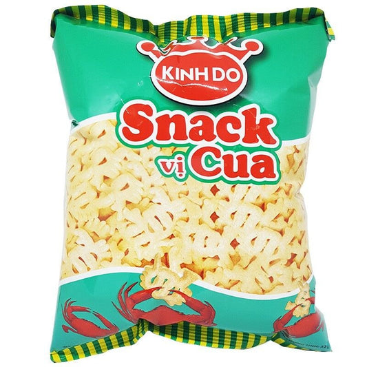 Snack Cua Kinh DO Bim Bim Cua Xanh 29gr x 10 bags