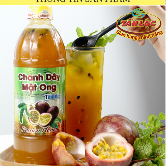 Honey Passion Fruit Juice A Natural, Refreshing