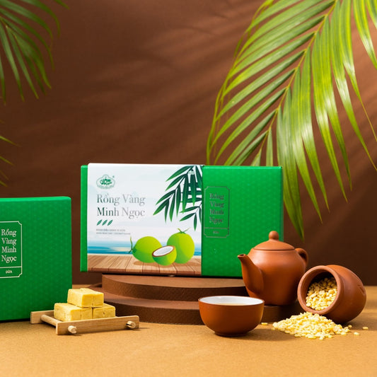 Minh Ngoc Mung Bean Coconut Cake 300g