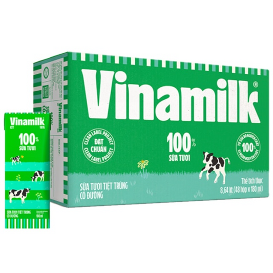 100% Coconut Flavored UHT Fresh Milk Full Box 12