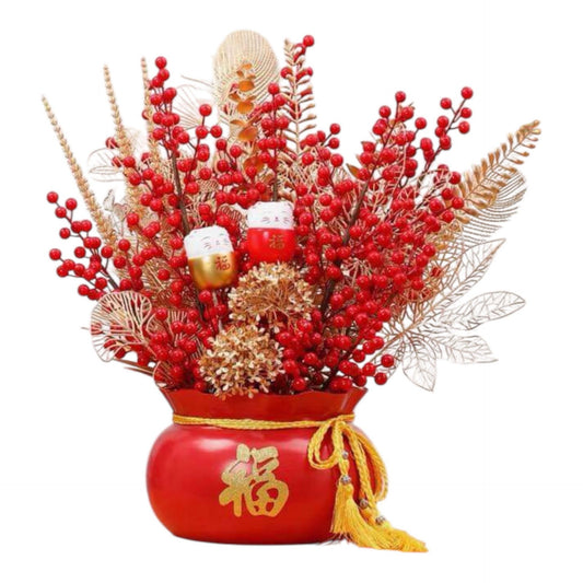 2025 NEW YEAR DECORATION Lucky Money Pot 2025 RED
