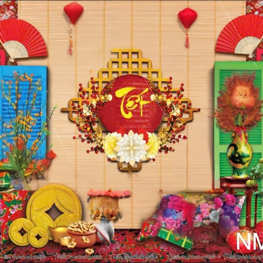 BACKDROP NMH11 (10ft x 7.5ft) LUNAR NEW YEAR