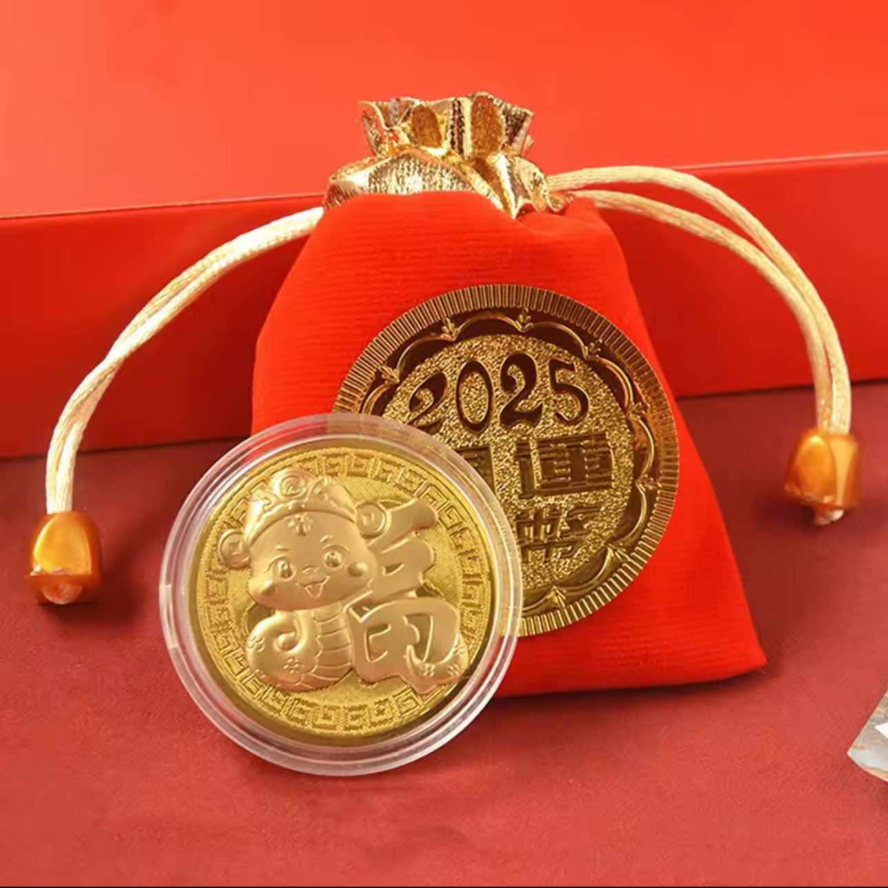 2025 Snake Lucky Gold COIN 24K 9999 SET 5