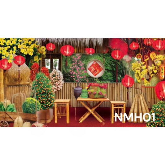BACKDROP NMH01 (10ft x 7.5ft) LUNAR NEW YEAR