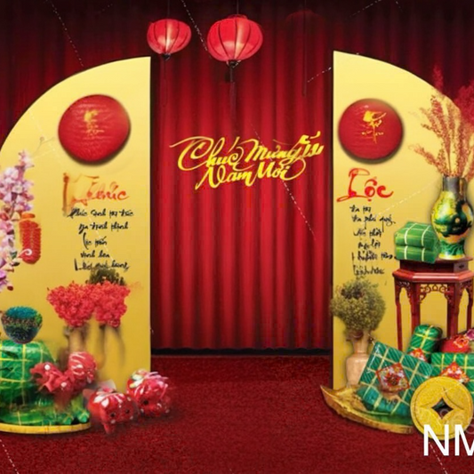 BACKDROP NMH08 (10ft x 7.5ft) LUNAR NEW YEAR