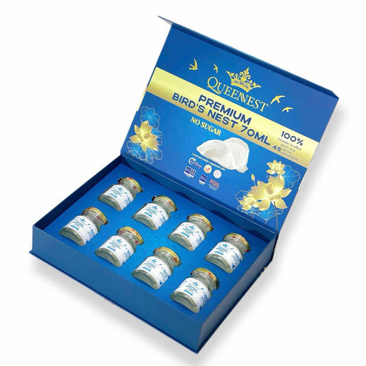 NO SUGAR -GIFTSET- PREMIUM BIRD NEST 100% NATURAL