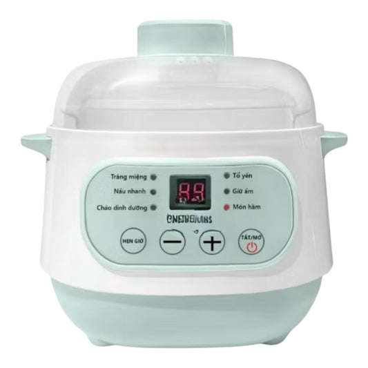 BIRD NEST Steaming Pot, Multi-Function GREEN