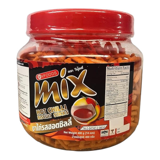 MIX Hot Chilli Biscuit Sticks - 14 Ounce (400g)