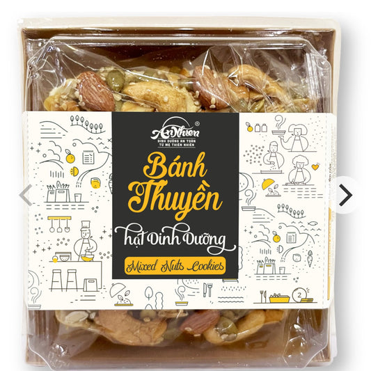BANH THUYEN HAT 110g Nut Boat Snack