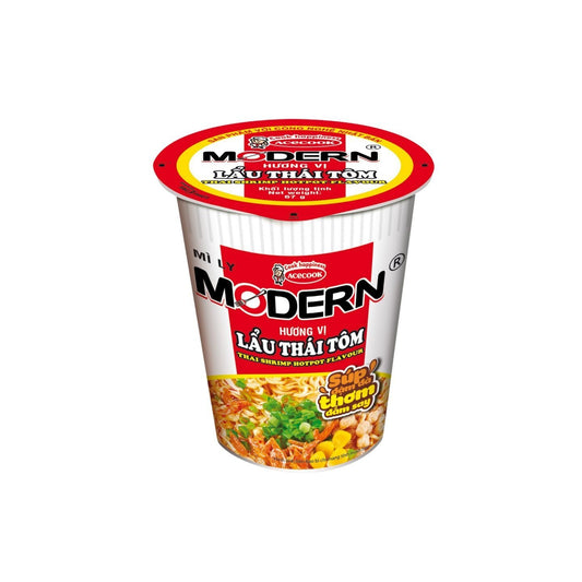 Acecook Thai Shrimp Hotpot Flavor Cup Noodle 65gr