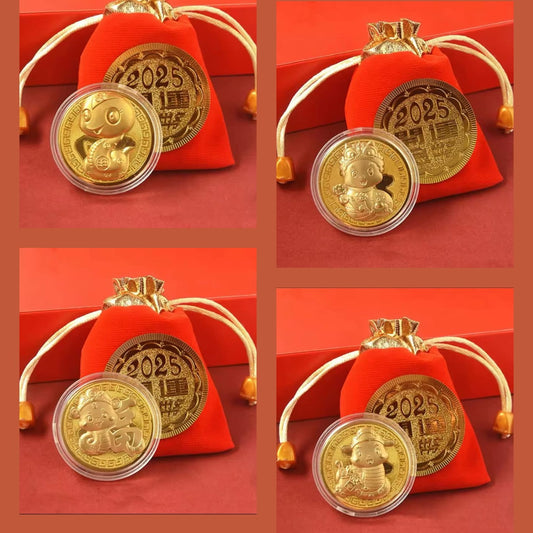2025 Snake Lucky Gold COIN 24K 9999 SET 5