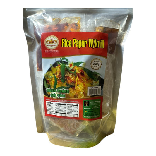 BANH TRANG SOI TOM - A Bite of Vietnam 200gr