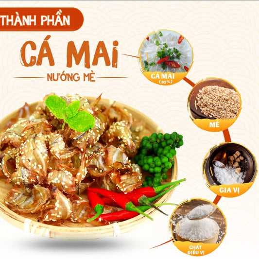 NavyFish Roasted Dried Fish CA MAI 32GR