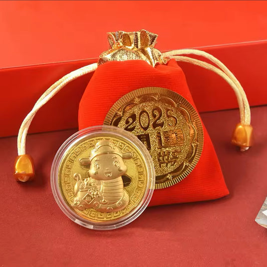2025 Snake Lucky Gold COIN 24K 9999 SET 5
