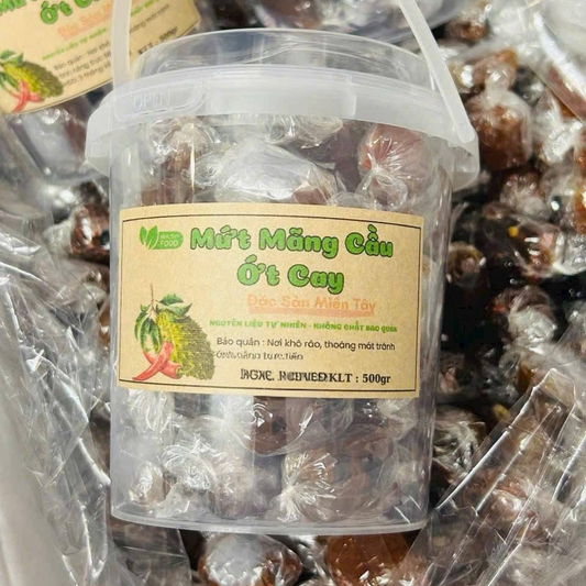 Special Salted Chili Dried Soursop Candy