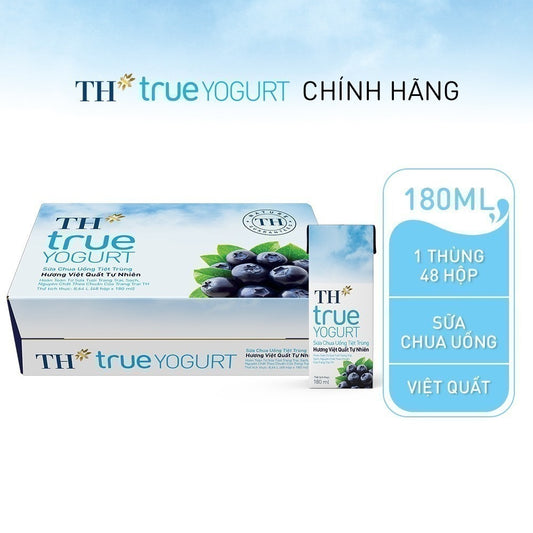 TH True Yogurt MILK Blueberry Flavor 180ml 4 CANS
