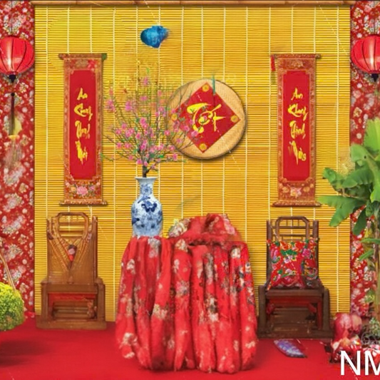 BACKDROP NMH16 (10ft x 7.5ft) LUNAR NEW YEAR