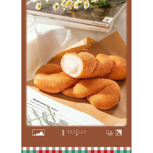 BANH QUAY - Natural Cream-Filled Fried Pastry 100g